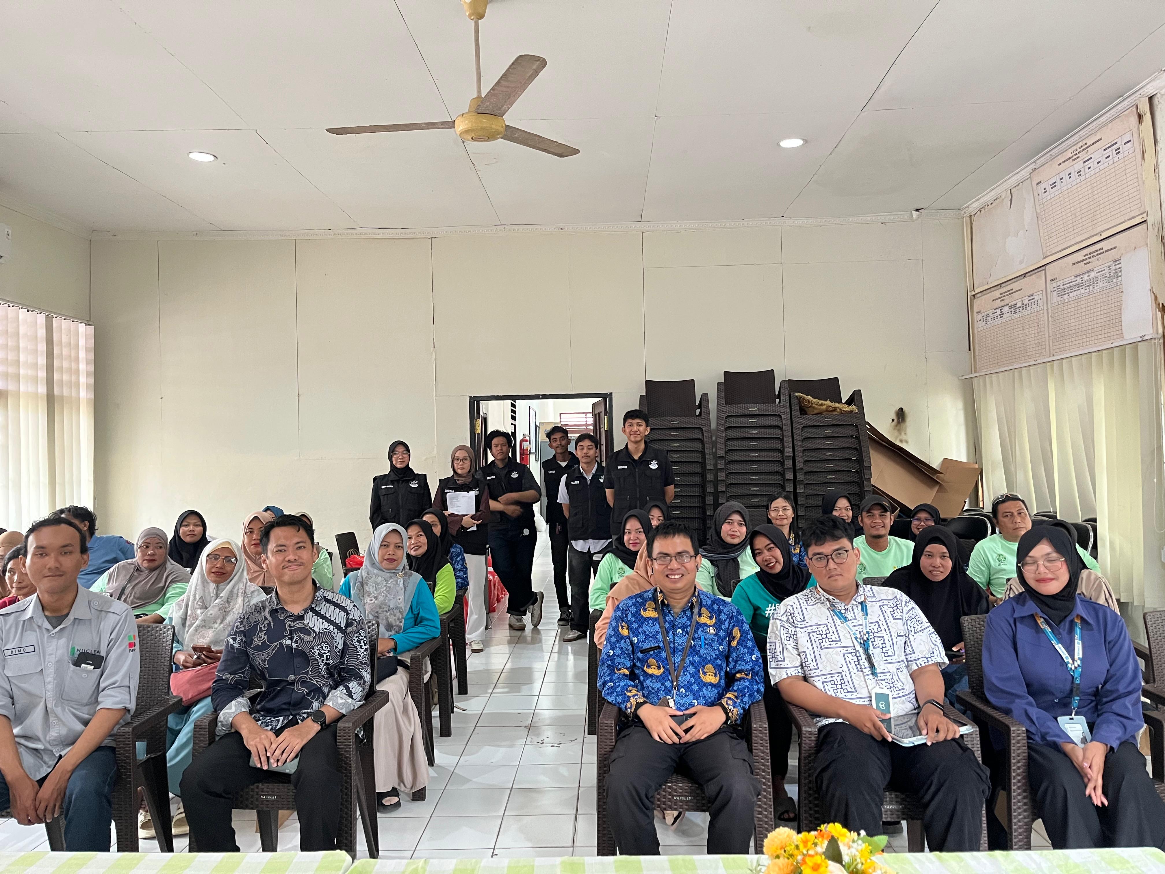 Program PILAHIN LPPM ITK Perkuat Manajemen dan Pemasaran Digital Bank Sampah Kelurahan Kariangau